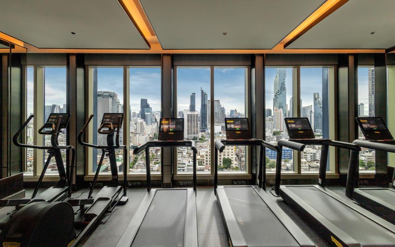 Grande Centre Point Surawong Bangkok Hotell Eksteriør bilde The gym at The Sukhumvit